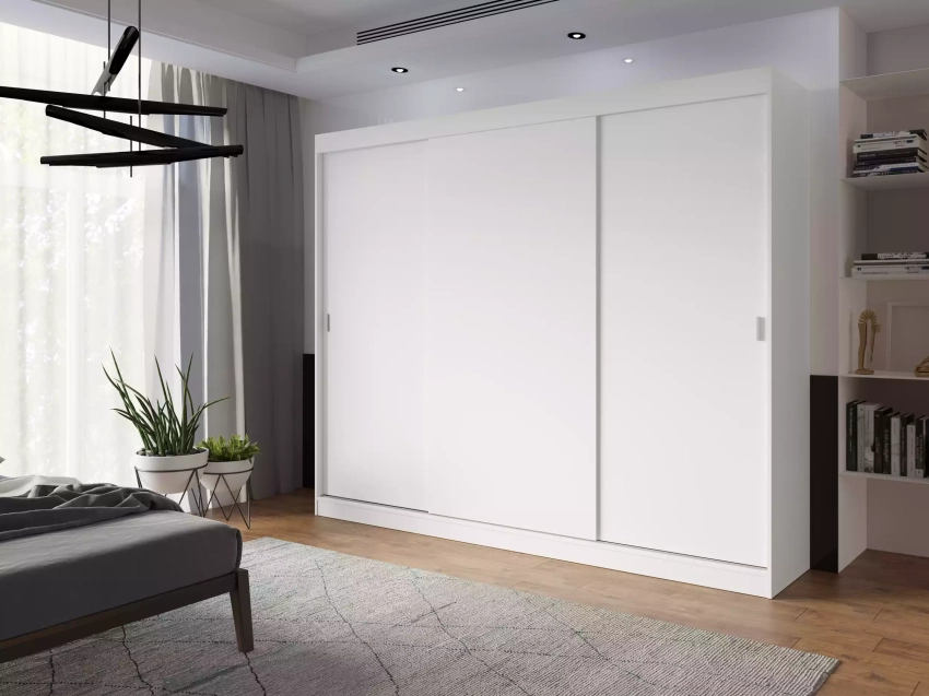 Szafa przesuwna Mila BIAŁA