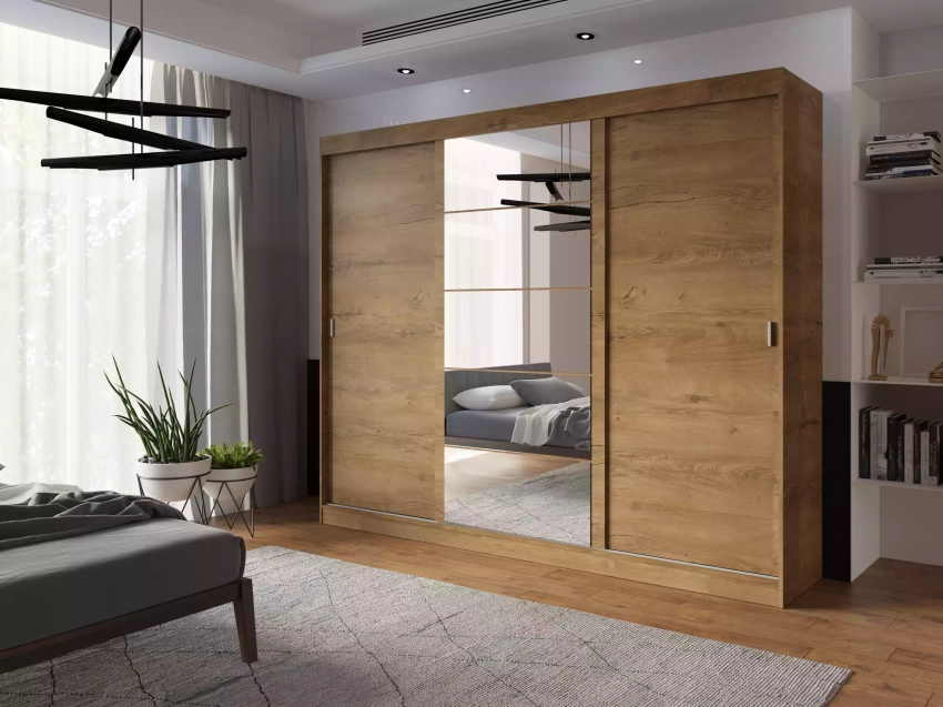 Szafa przesuwna Mila lustro LEFKAS