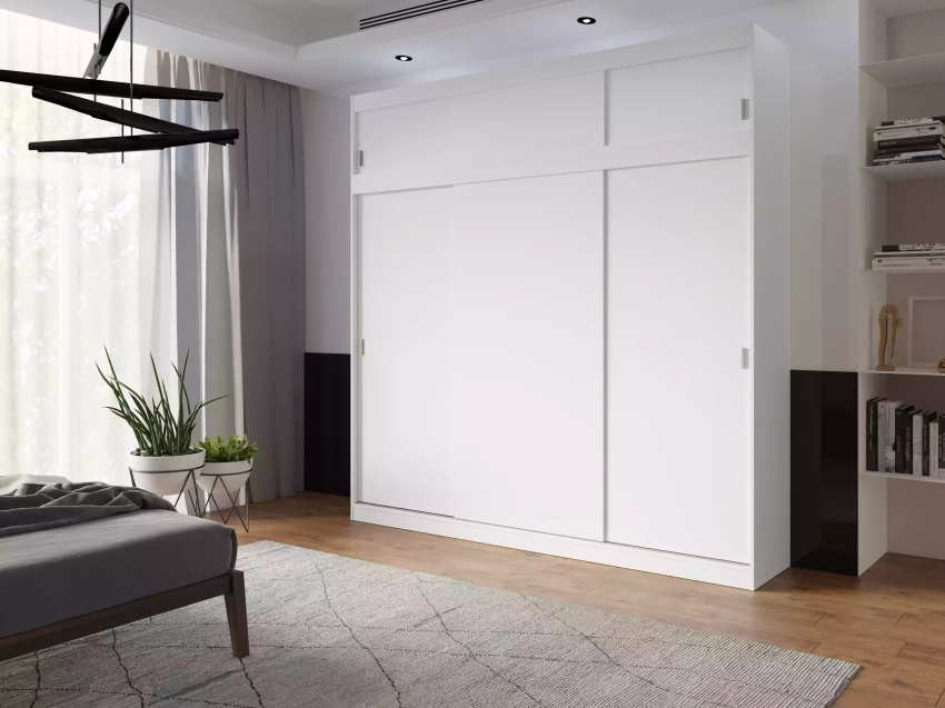 Szafa przesuwna Mila BIAŁA