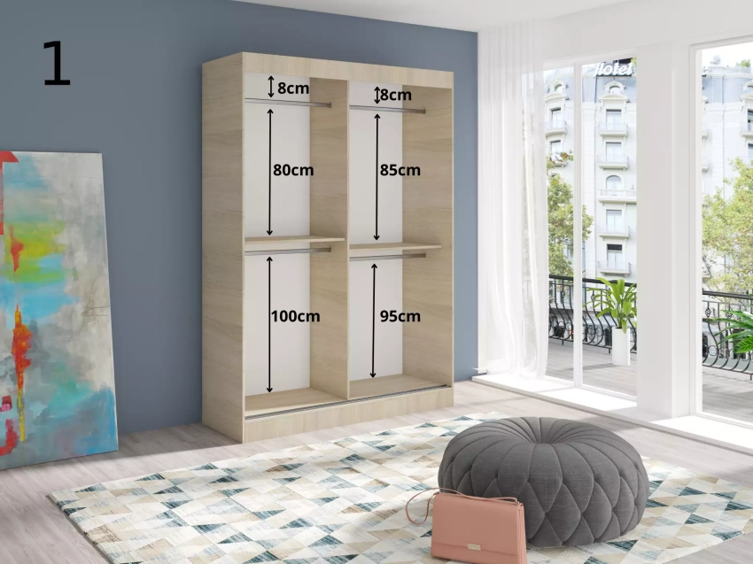 Szafa Arti wnętrze 1