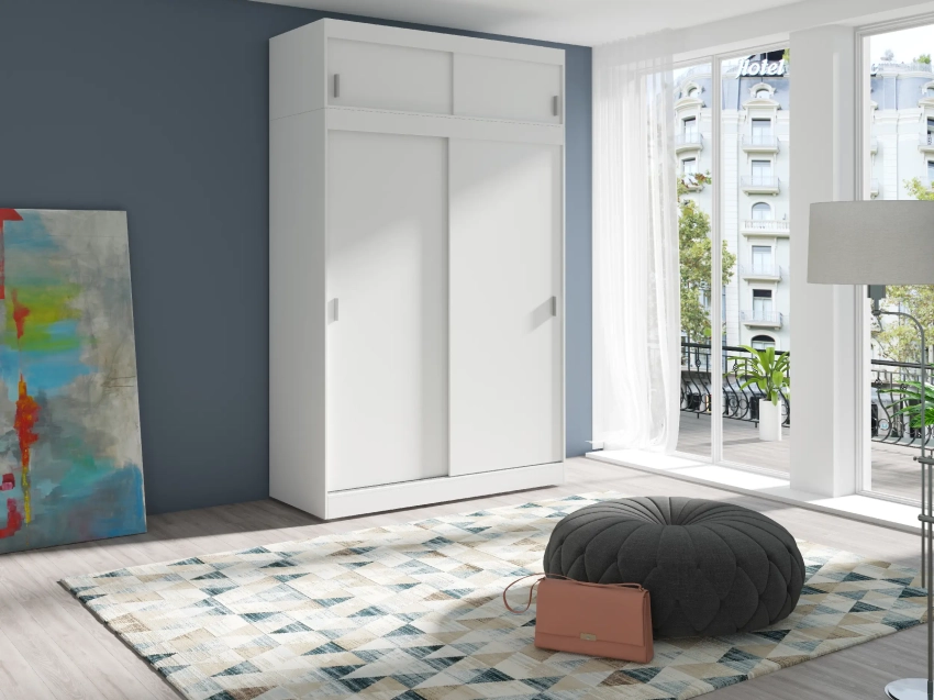 Szafa z nadstawką Arti biała