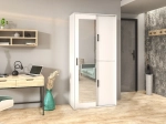 Garderoba VESTANO 100 cm w kolorze białym