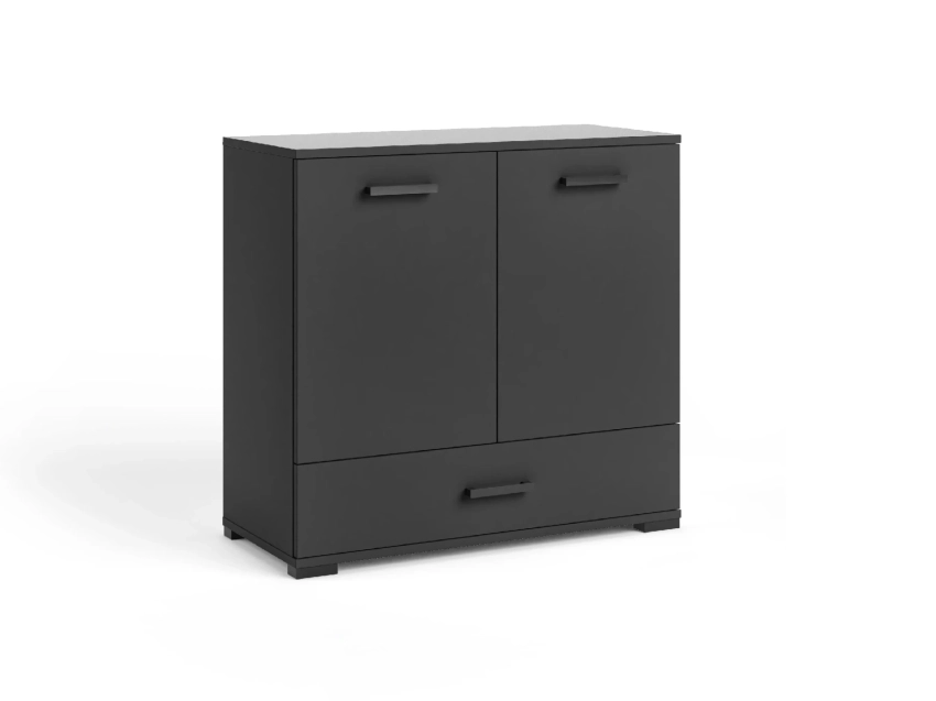 Czarna komoda FELIA F1 90 cm