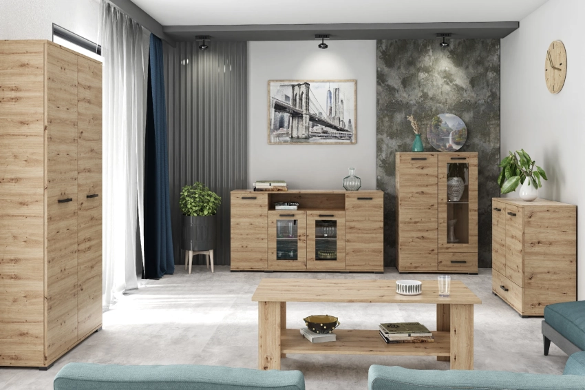 System mebli Felia w kolorze dąb artisan
