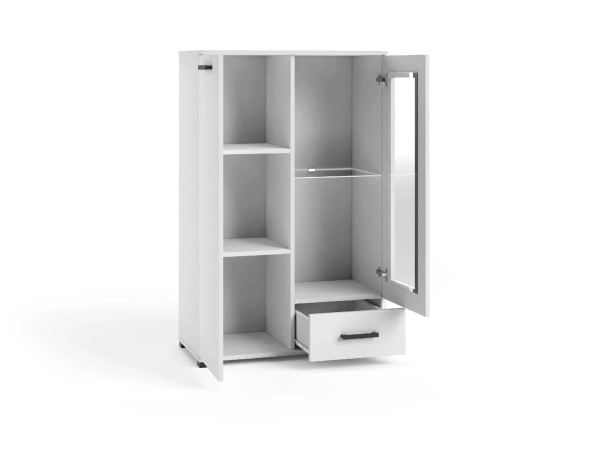 Otwarta komoda z witryną Felia F4