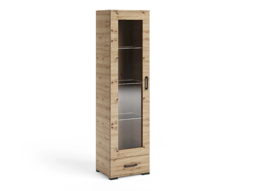 Witryna FELIA F7 w kolorze dąb artisan