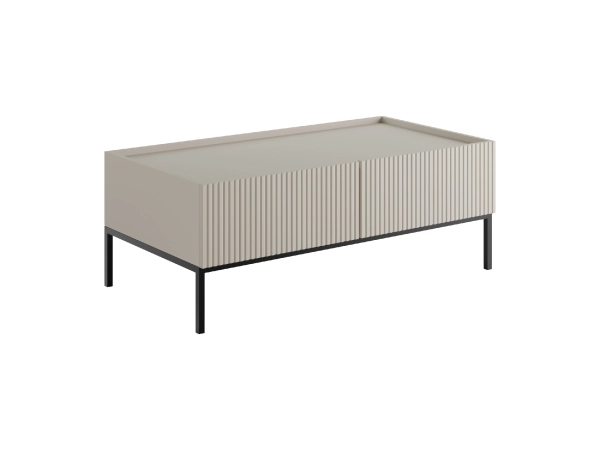 Ława z szufladami COMO C03 2SZ - kaszmir