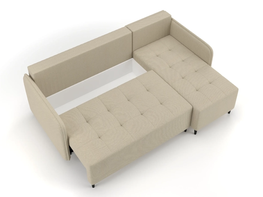 Pojemnik na pościel w narożniku Trevio