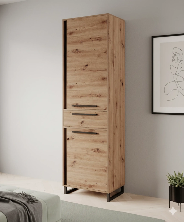 Regał VITO V2 2D1SZ w aranżacji