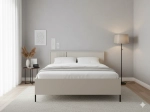 Łóżko COMO z pojemnikiem kaszmir w aranżacji