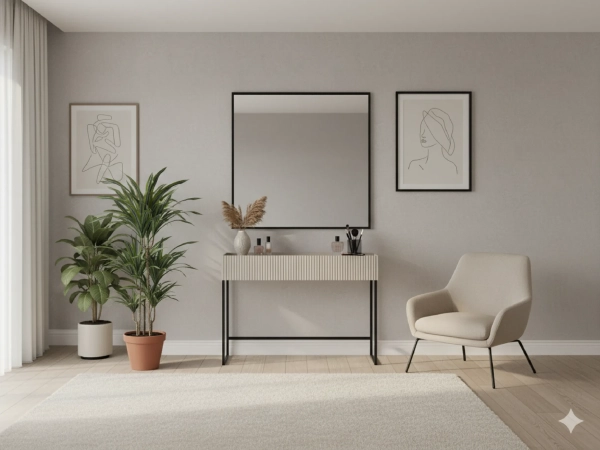 Konsola  COMO C07 kaszmir w aranżacji