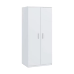 Biała szafa dwudrzwiowa BOREA BO4