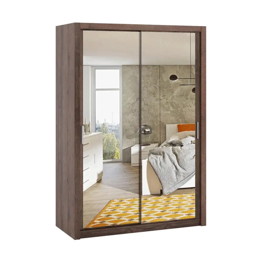 Szafa przesuwna BOREA BO9 150 cm - dąb monastery