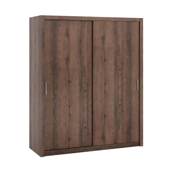 Szafa przesuwna BOREA BO10 180 cm - dąb monastery