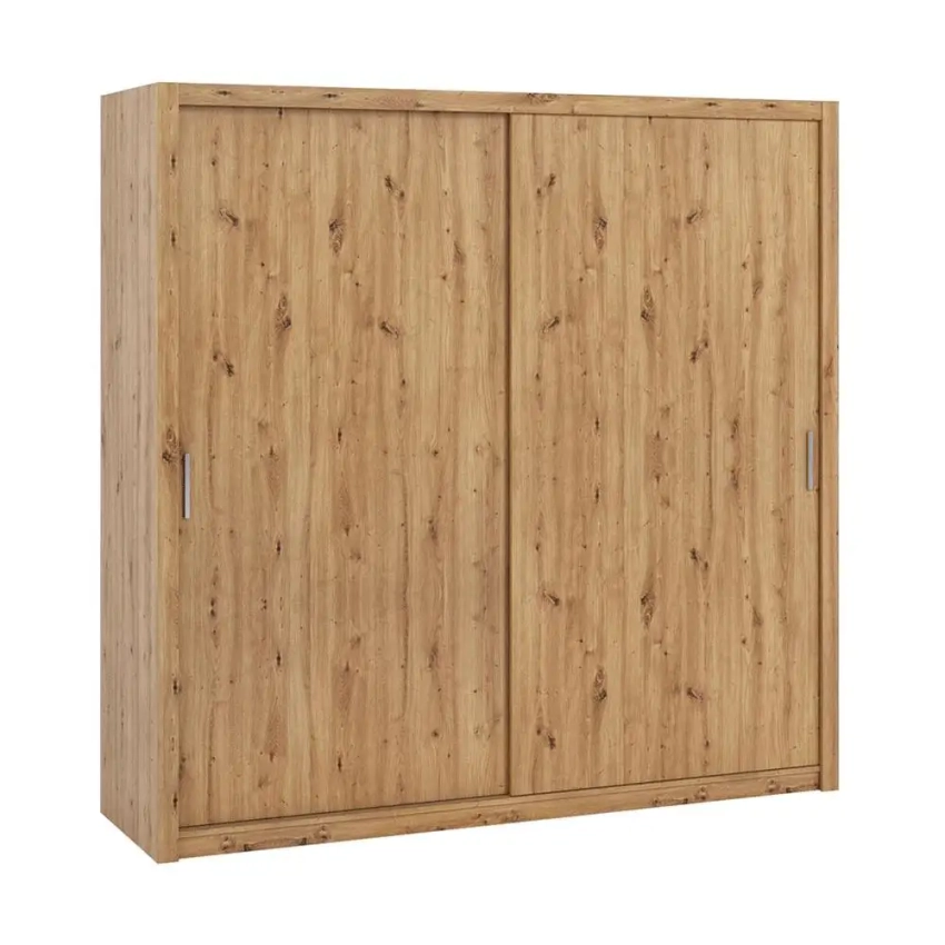 Szafa przesuwna BOREA BO14 220 cm - dąb artisan