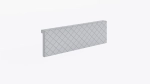 Zagłówek do łóżka BOREA BO2 biały