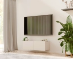 Wisząca szafka RTV CALERO CA4 2D 100 cm - kaszmir