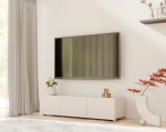 Stojąca szafka RTV CALERO CA5 3D 150 cm - kaszmir
