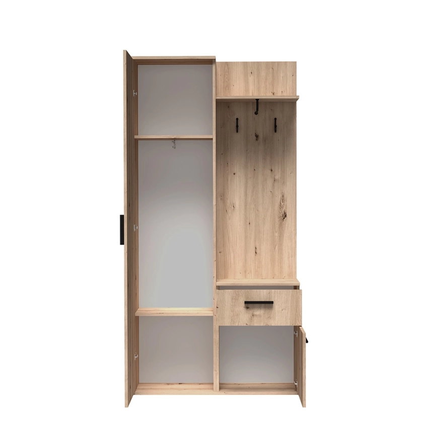 Wnętrze garderoby do przedpokoju LAVIA