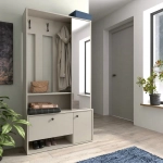 Garderoba z wnęką ELIS — kaszmir