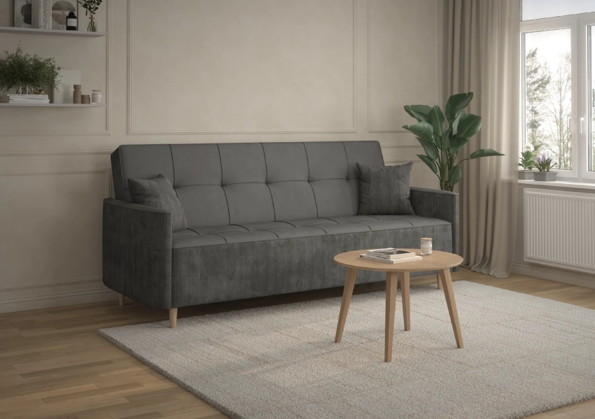 Wersalka Ted w tkaninie Poso 22