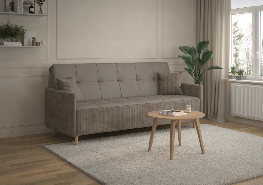 Wersalka Ted w tkaninie Poso 03