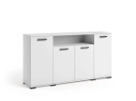 Biała pełna komoda FELIA F3 160 cm