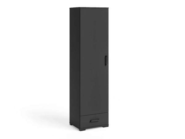 Słupek pełny FELIA F7 w kolorze czarnym