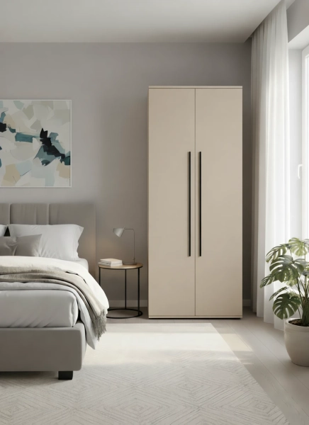 Szafa na ubrania LINEA – kaszmir