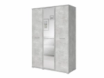 Szafa trzydrzwiowa LUMI 120 cm - beton