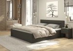 Łóżko NORTO 120x200 w aranżacji - antracyt