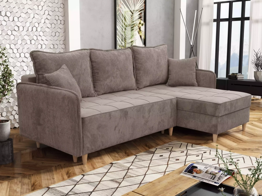 Narożnik Laurito beżowy