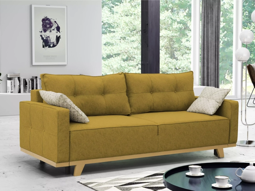 Kanapa Arizona złota