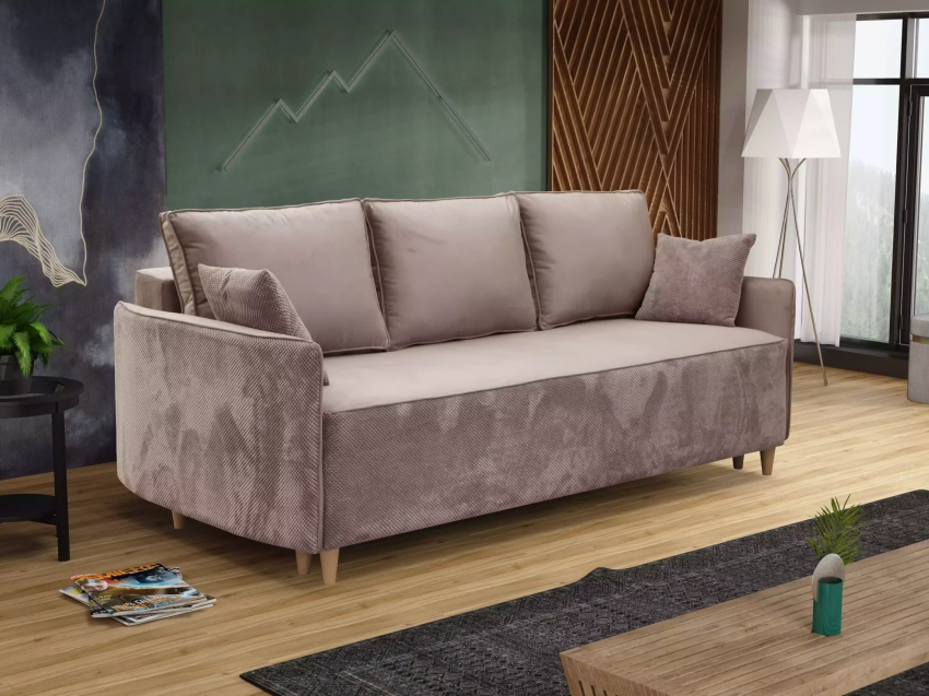 Kanapa Omega ciemnobeżowa