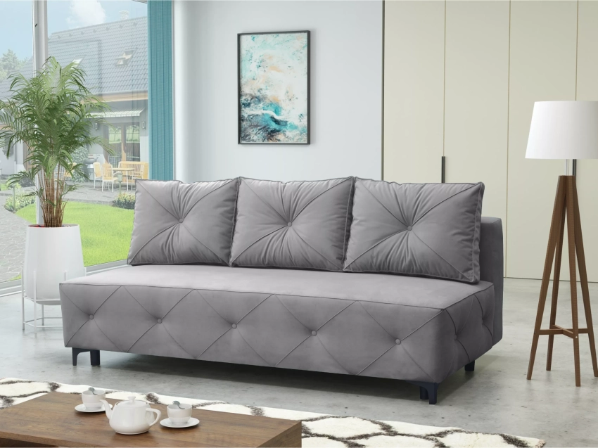 Mała sofa Texas szara