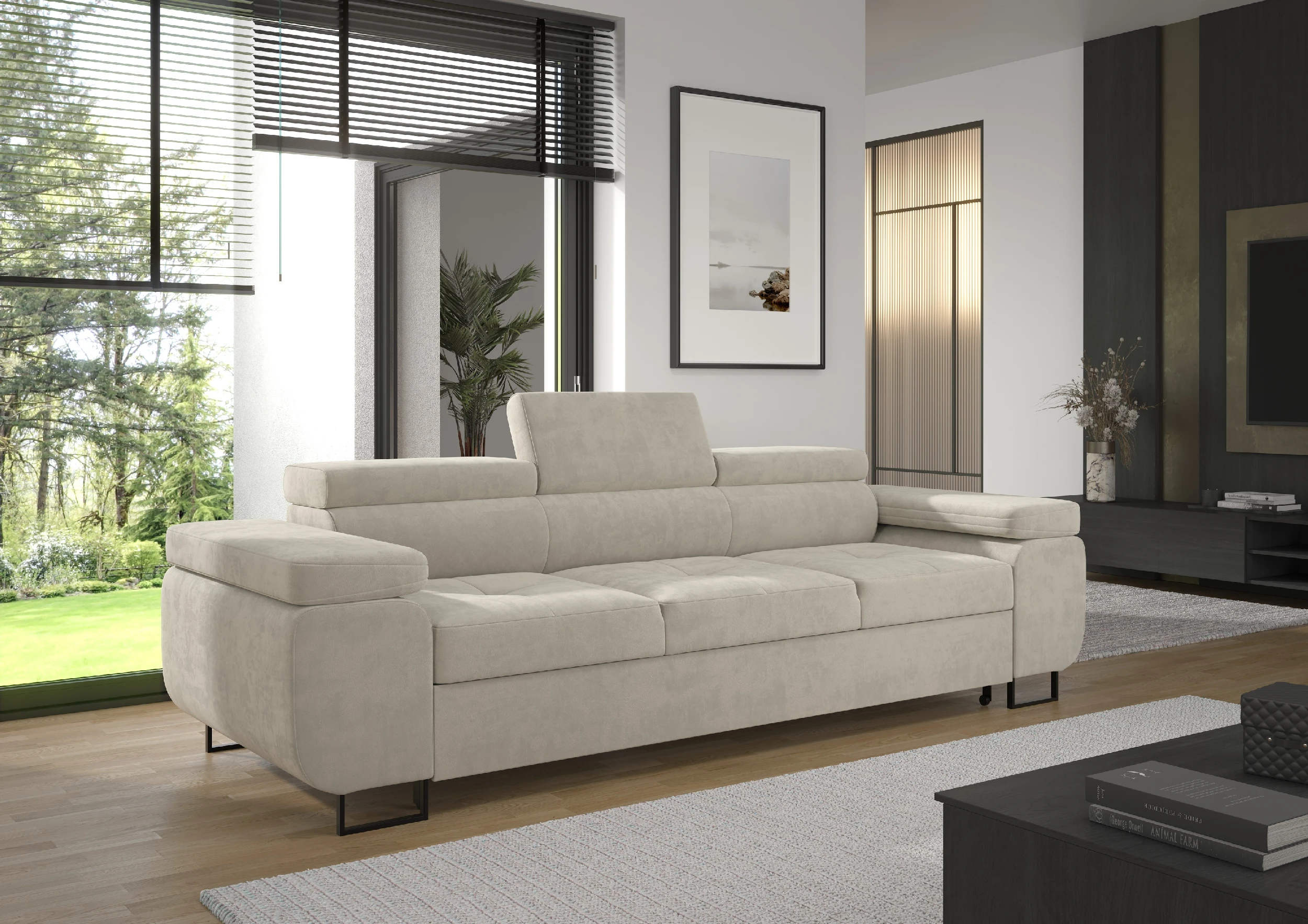 Kanapa Anton kremowa