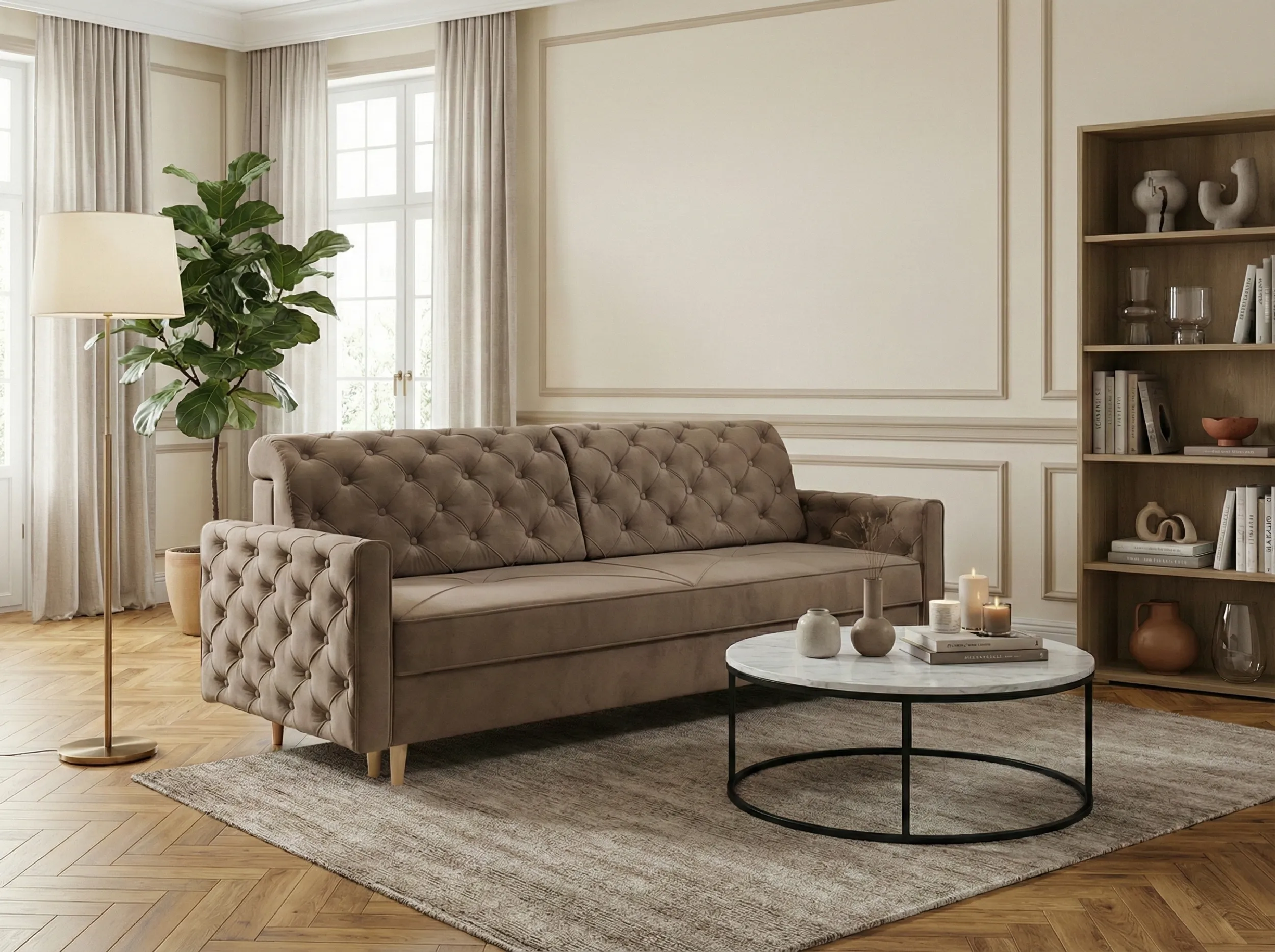 Kanapa Atlanta w tkaninie Monolith 02