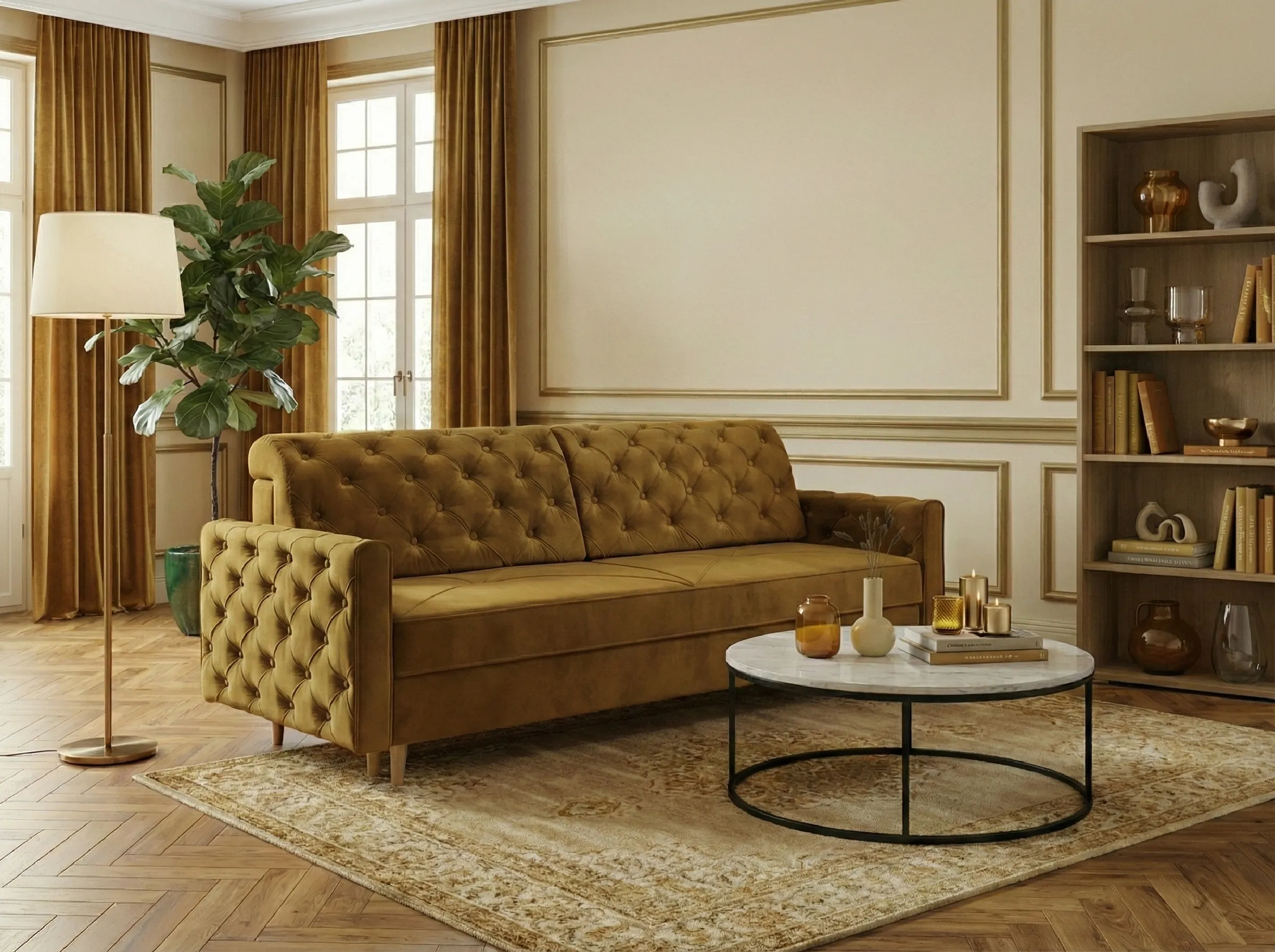 Kanapa Atlanta w tkaninie Monolith 02