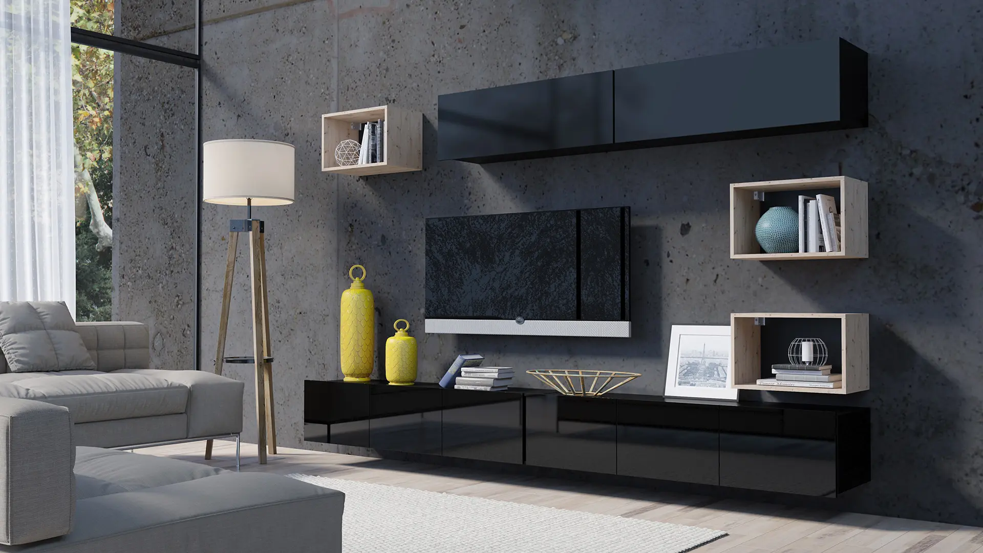 Meble z kolekcji Calero w aranżacji