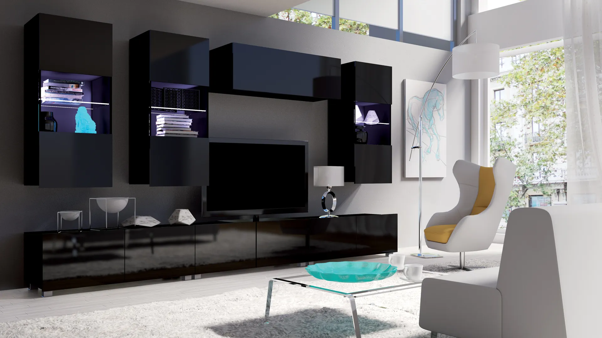 Meble z kolekcji Calero w aranżacji