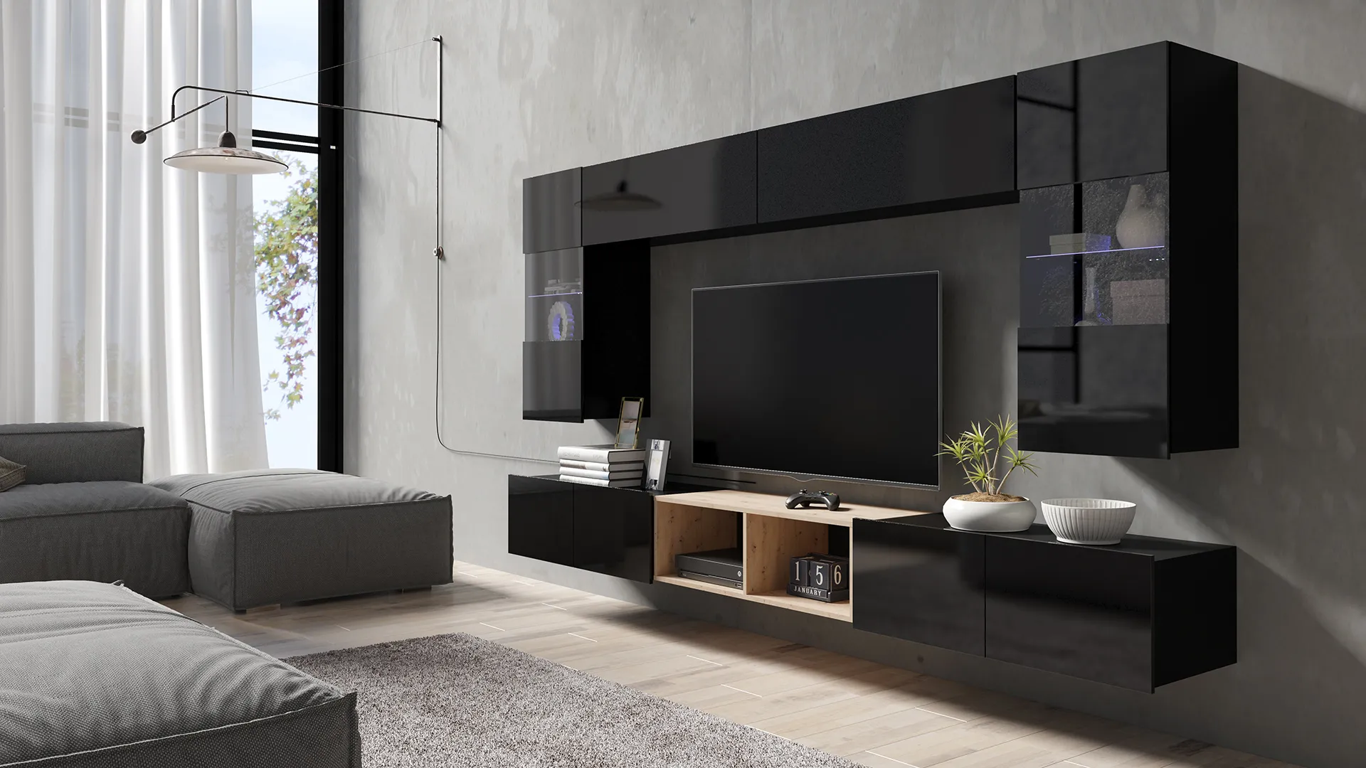 Meble z kolekcji Calero w aranżacji