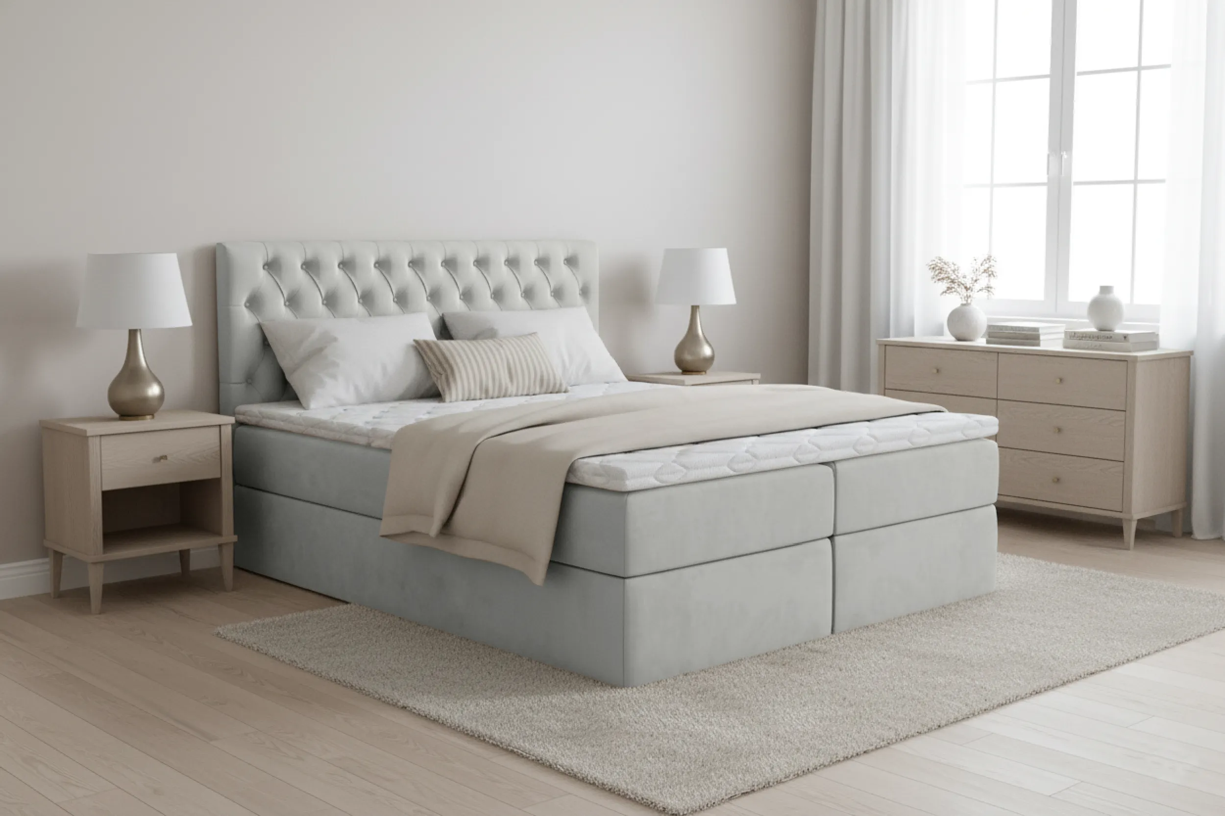 Łóżko Margo w tkaninie Uttario Velvet 2973