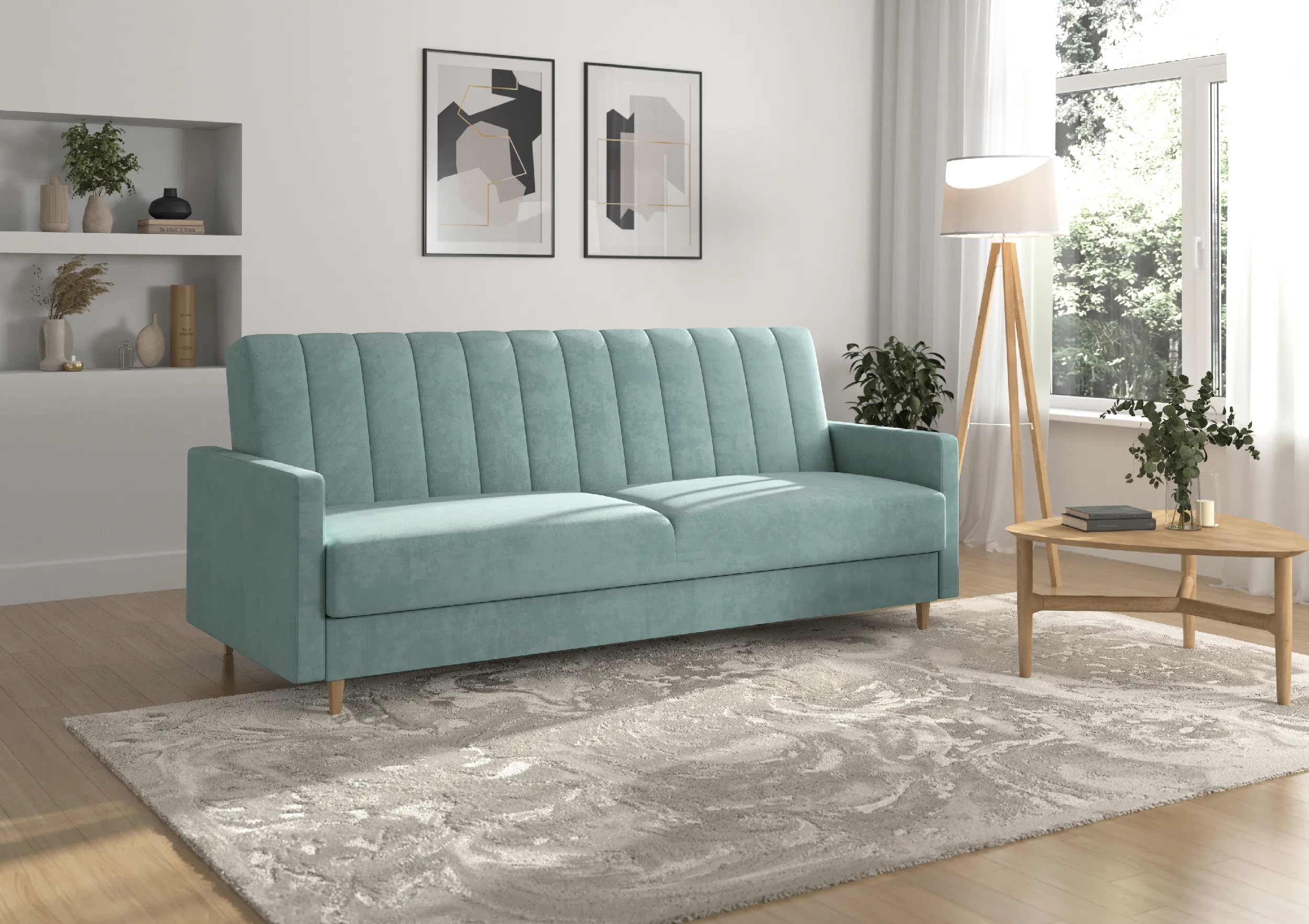 Wersalka Savona w tkaninie Matt Velvet 72