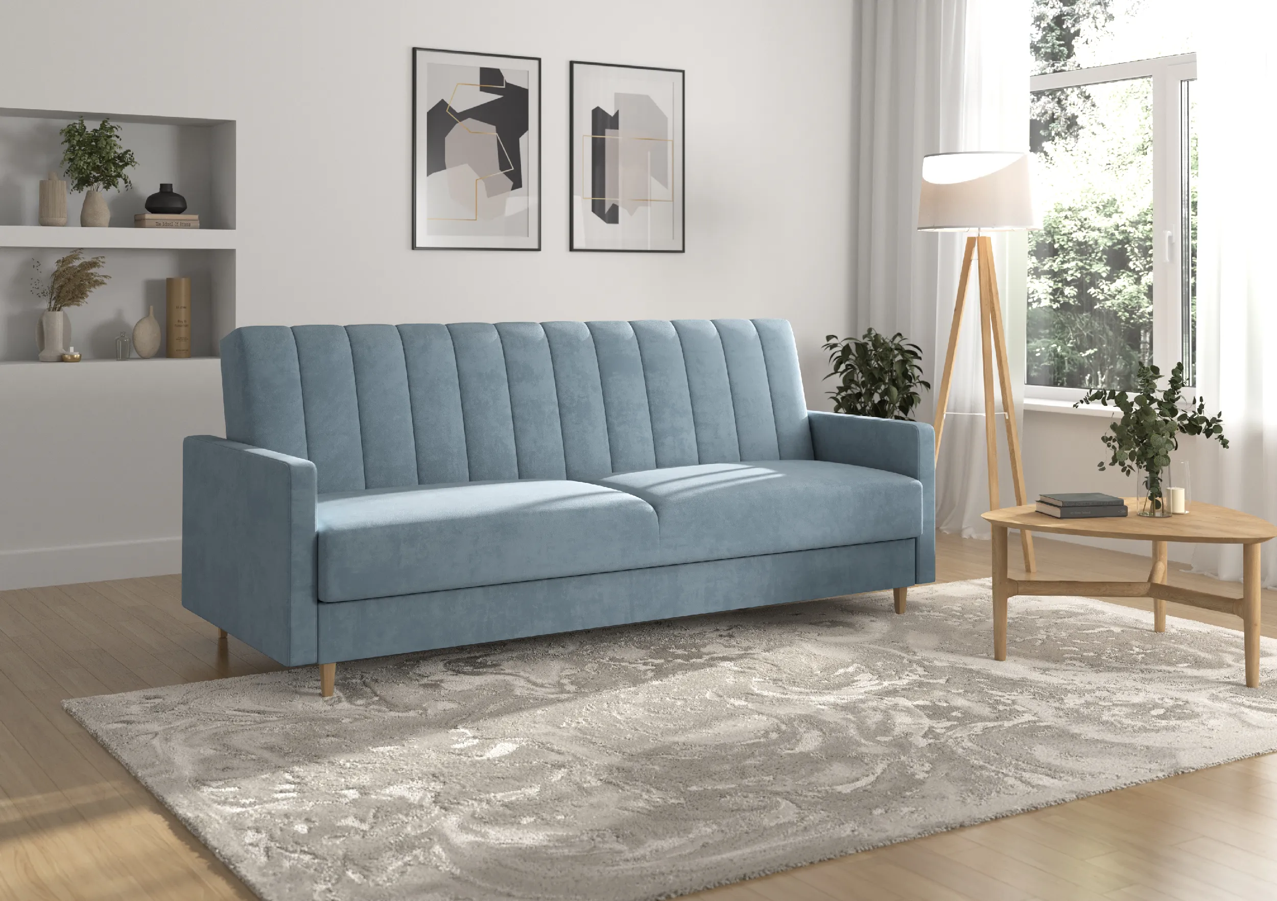 Wersalka Savona w tkaninie Matt Velvet 73