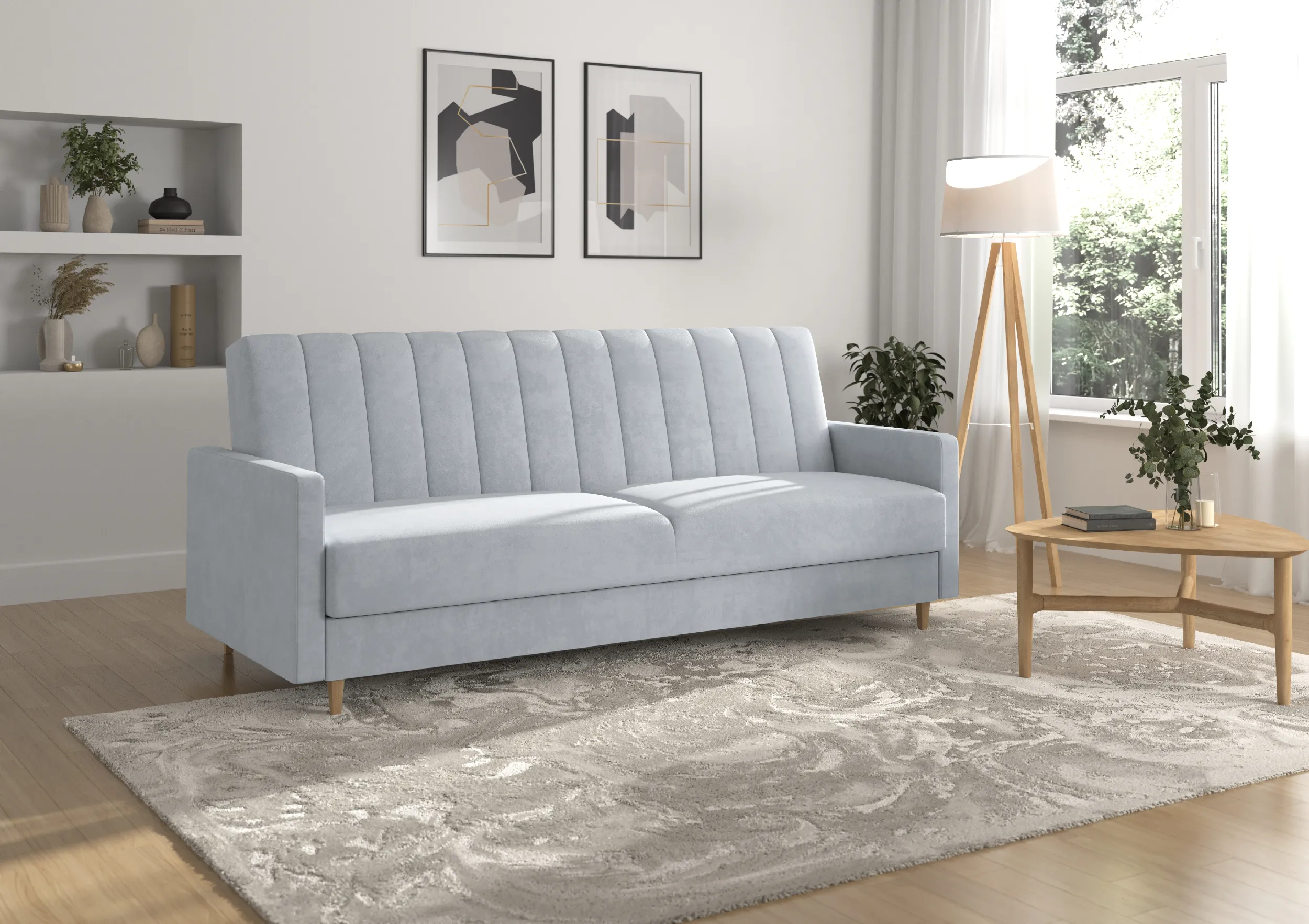 Wersalka Savona w tkaninie Matt Velvet 83