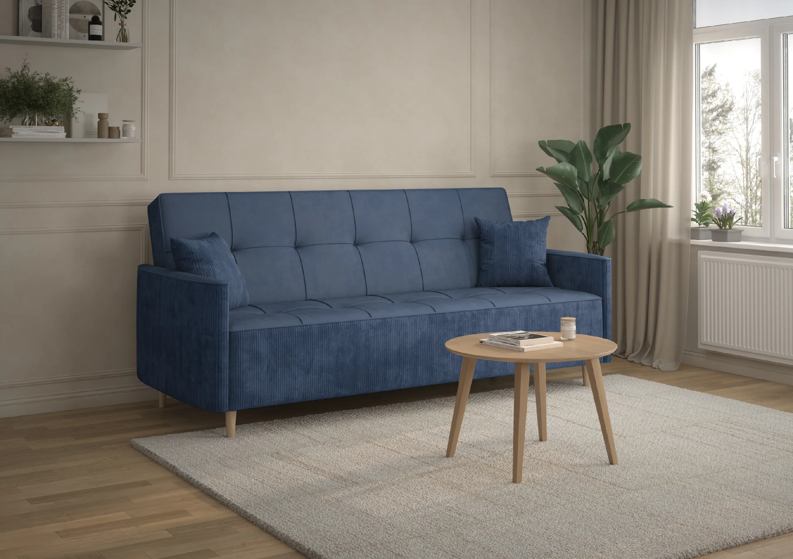 Wersalka Ted w tkaninie Poso 05