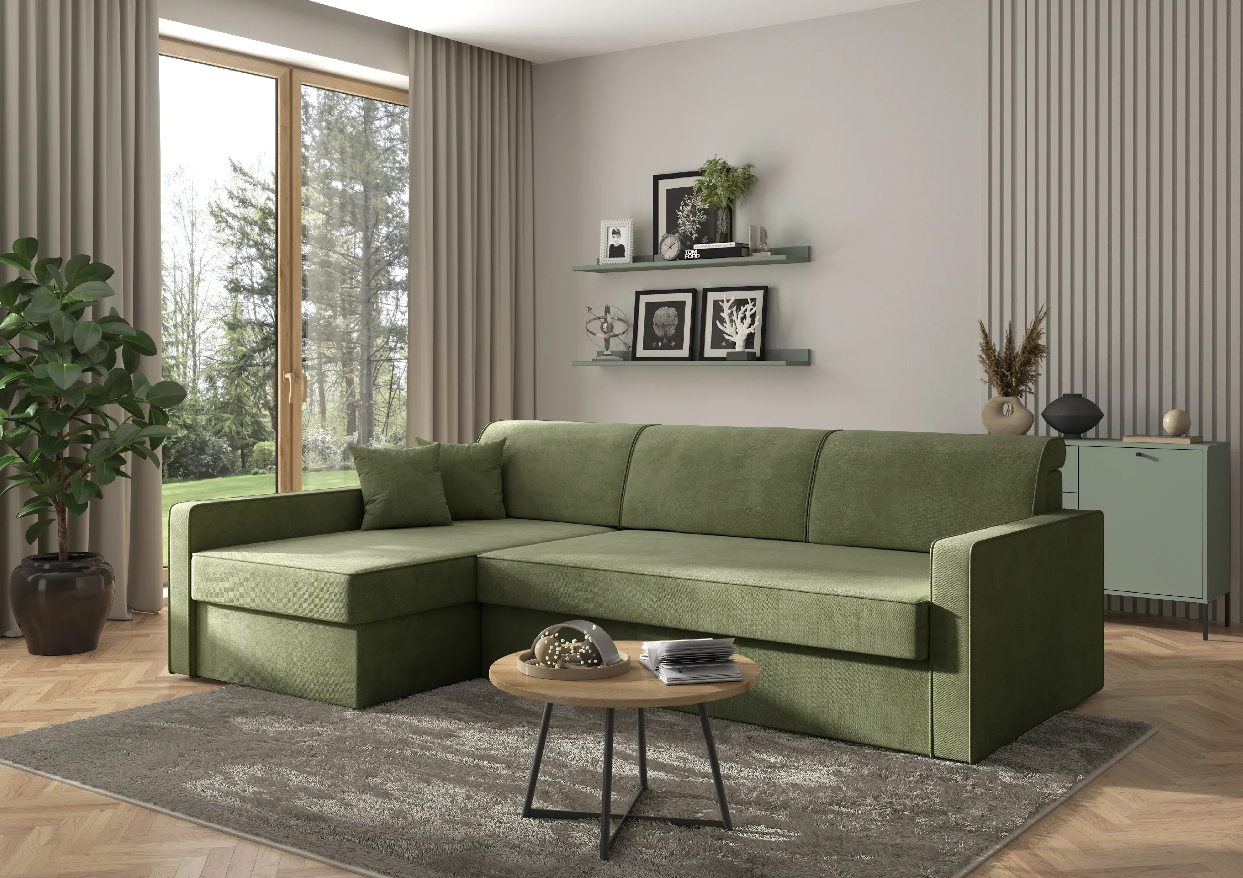 Narożnik Savio w tkaninie Whisper 11